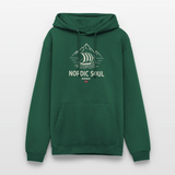 NORDIC SOUL Unisex Hoodie | Wikinger Reise Kapuzenpullover | Outdoor-Sweatshirt Norwegen - Flaschengrün