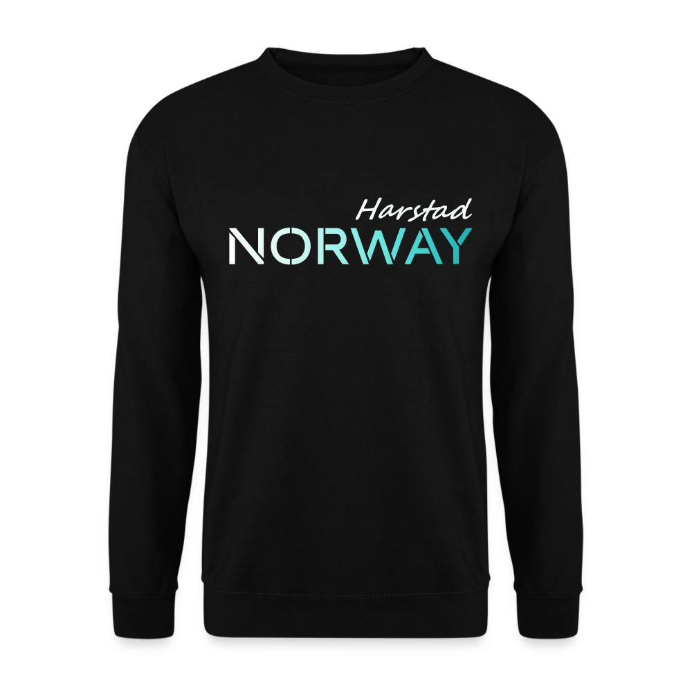 Unisex Pullover HARSTAD Norway - Schwarz