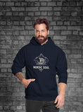 NORDIC SOUL Unisex Hoodie | Wikinger Reise Kapuzenpullover | Outdoor-Sweatshirt Norwegen