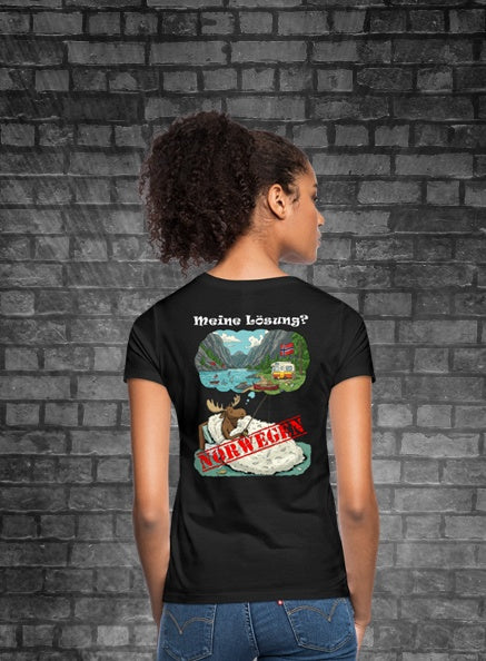 Frauen T-Shirt Meine Lösung