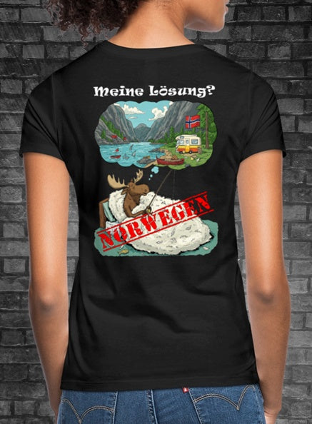 Frauen T-Shirt Meine Lösung