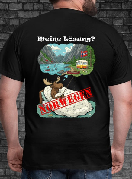 Männer T-Shirt Meine Lösung
