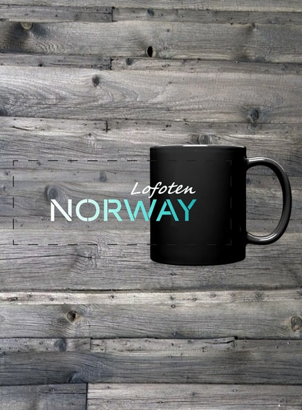 Panoramatasse farbig Lofoten NORWAY 325ml