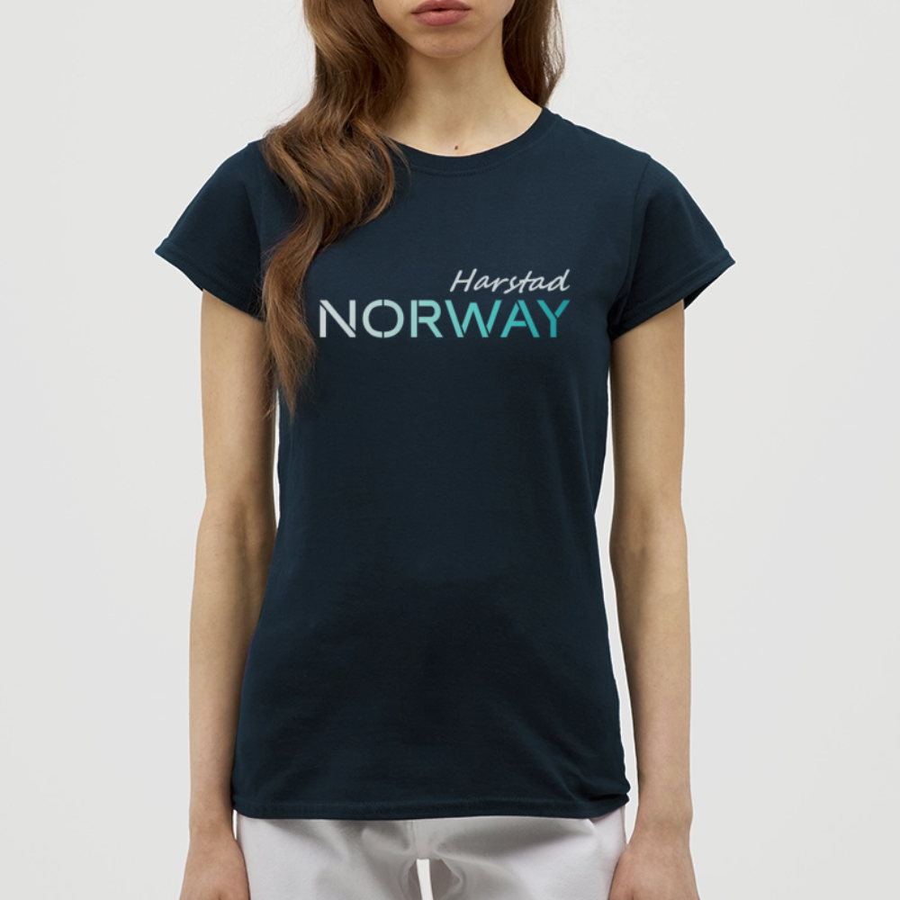 Frauen HARSTAD T-Shirt - Navy