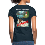 Frauen T-Shirt Meine Lösung - Navy