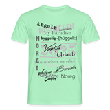 Männer T-Shirt HYGGELIG - Mintgrün