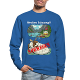 Unisex Pullover Meine Lösung - Royalblau