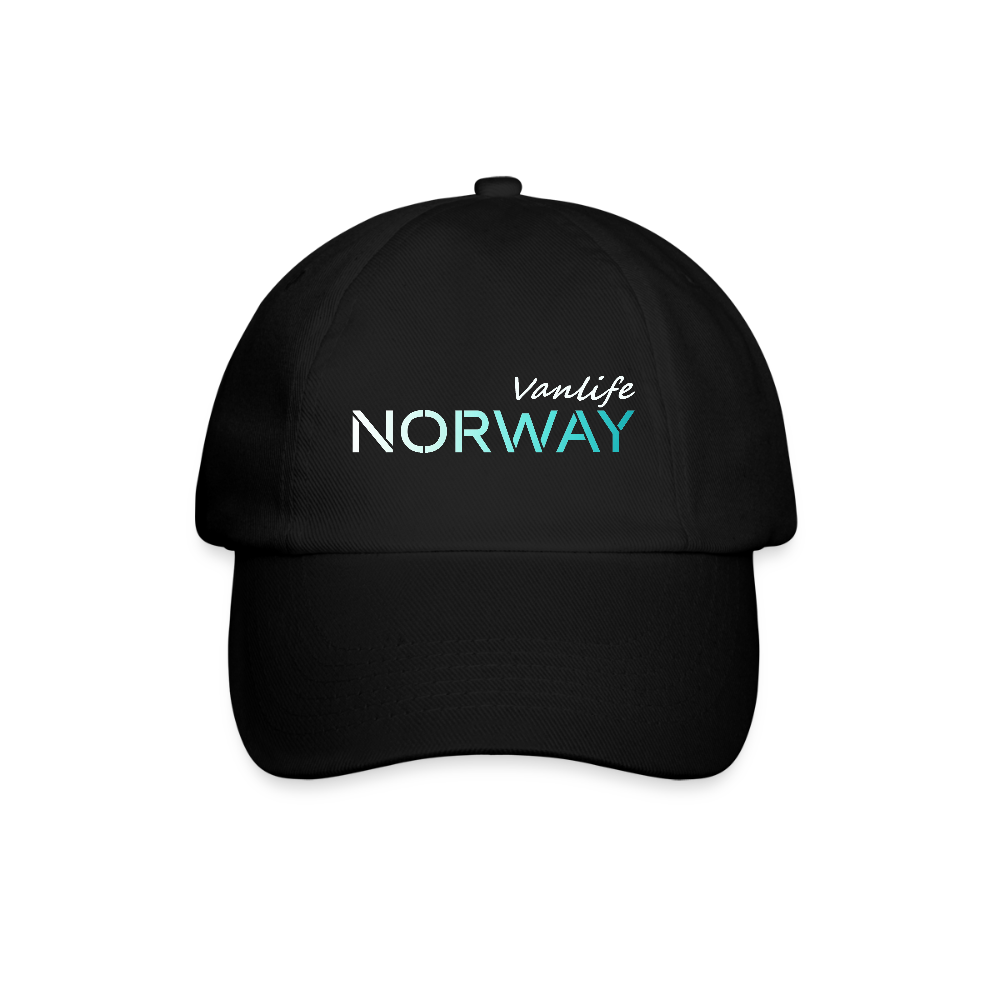 Baseballkappe VANLIFE NORWAY - Schwarz/Schwarz