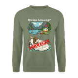 Unisex Pullover Meine Lösung - Armeegrün