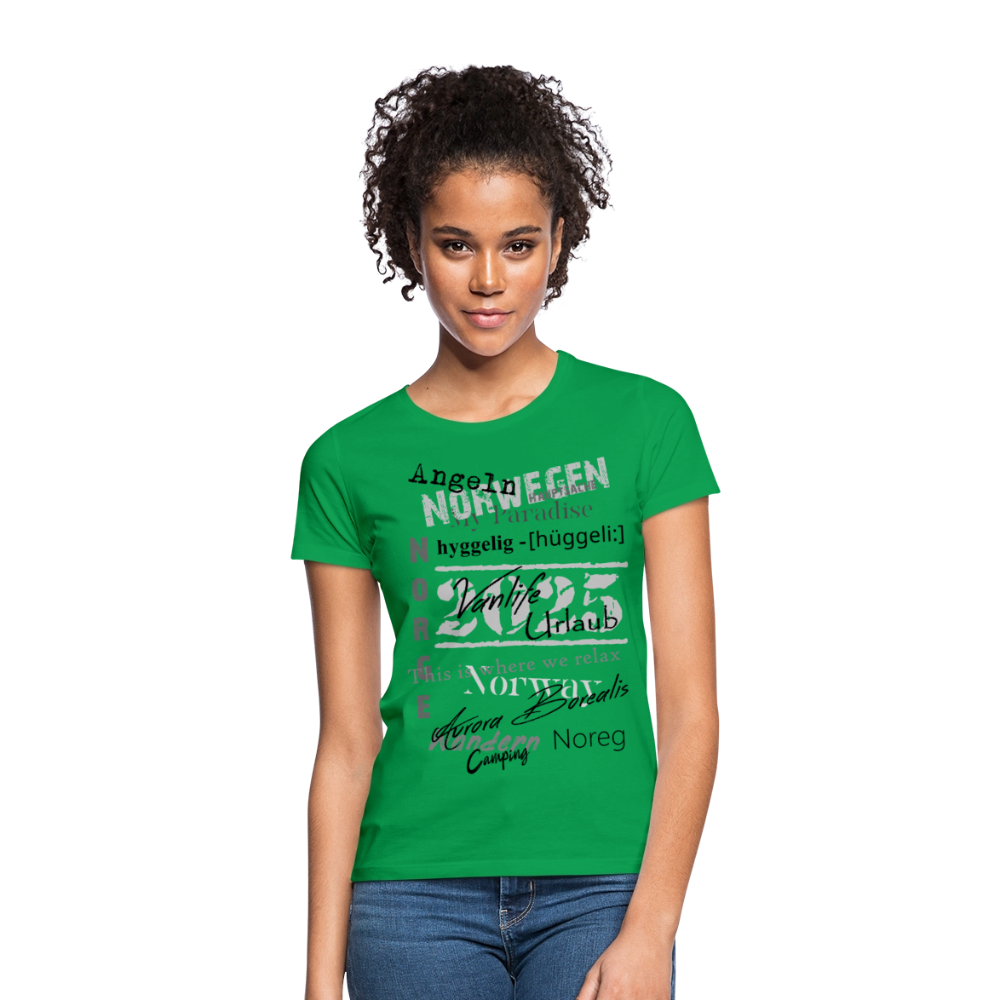 Frauen HYGGELIG T-Shirt - Kelly Green
