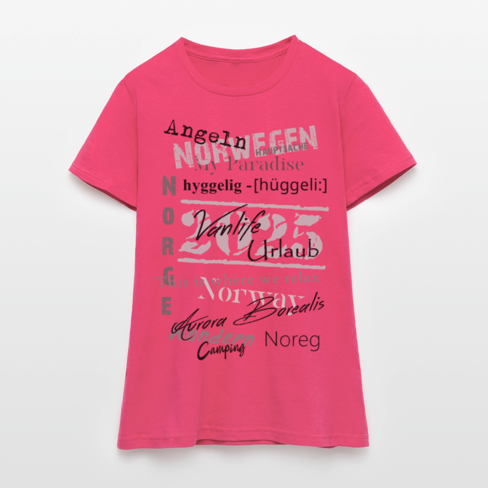 Frauen HYGGELIG T-Shirt - Azalea