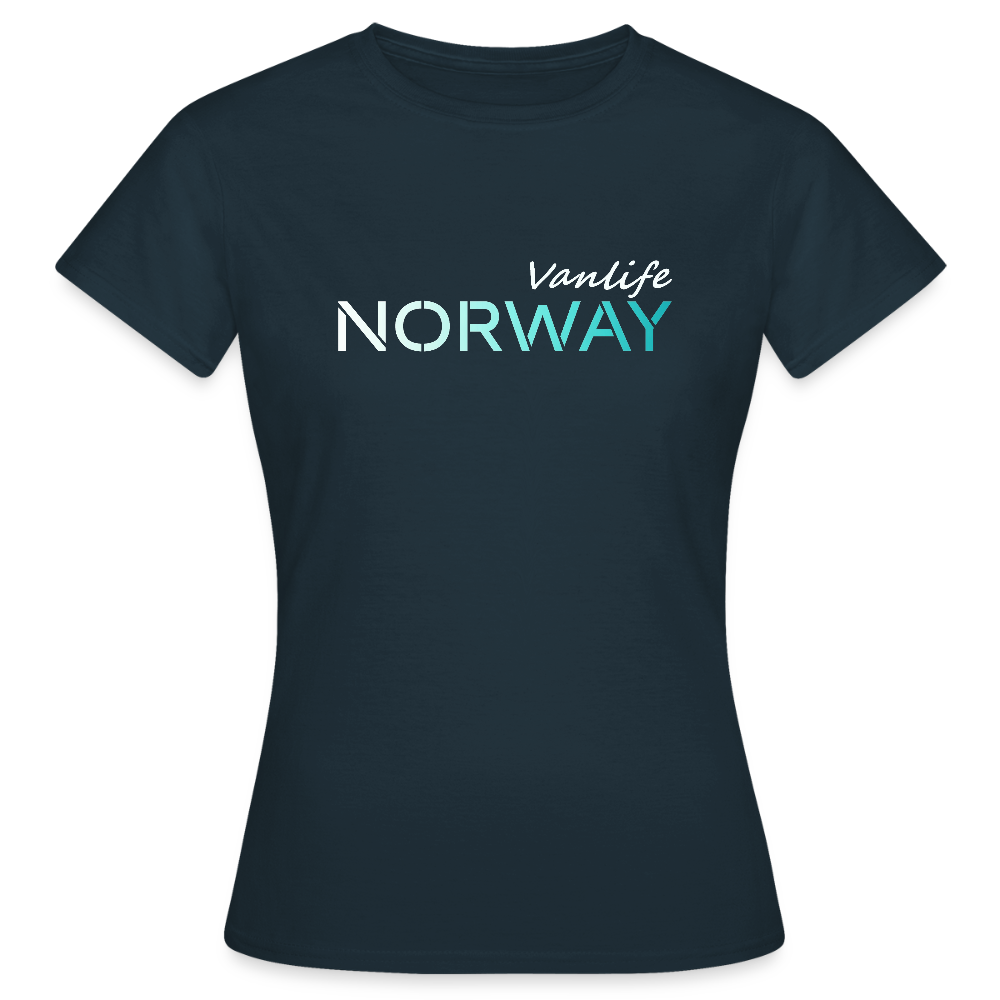 Frauen VANLIFE T-Shirt - Navy