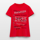 Frauen HYGGELIG T-Shirt - Rot