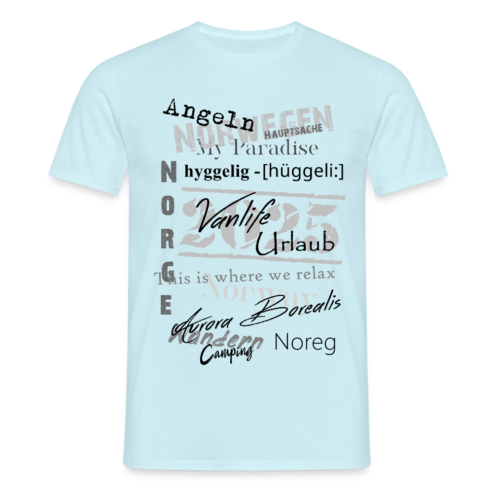 Männer T-Shirt HYGGELIG - Sky