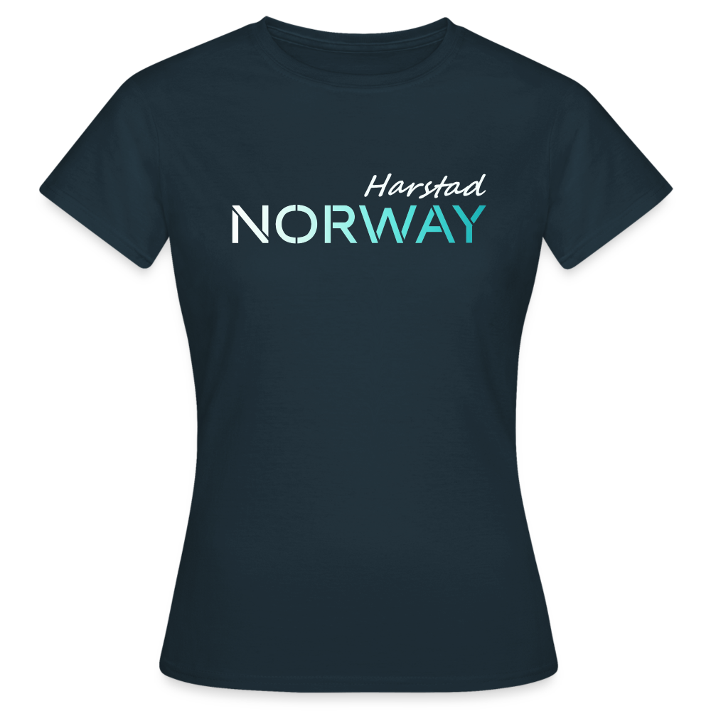 Frauen HARSTAD T-Shirt - Navy