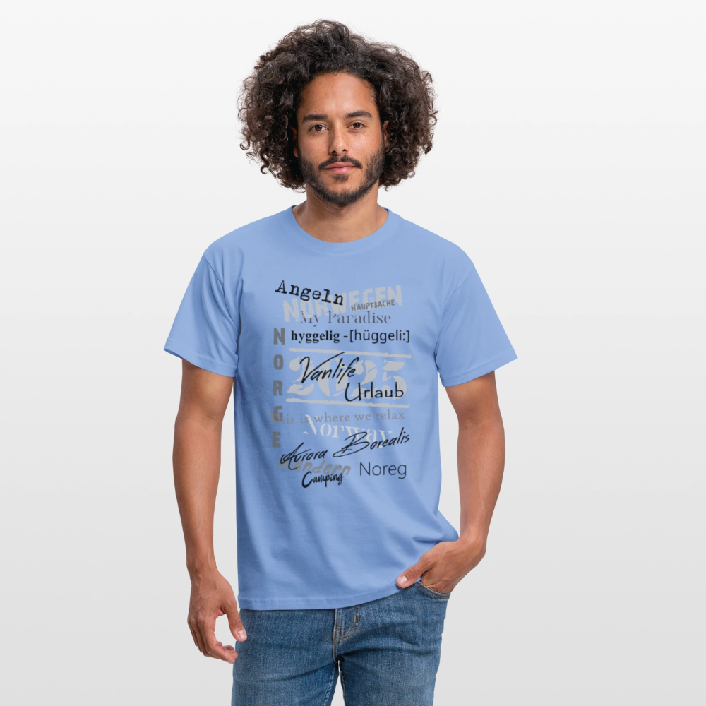 Männer T-Shirt HYGGELIG - carolina blue