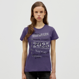 Frauen HYGGELIG T-Shirt - Dunkellila