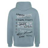 Klassischer UNISEX Hoodie 2025 - Nebelblau