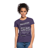 Frauen HYGGELIG T-Shirt - Dunkellila