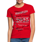 Frauen HYGGELIG T-Shirt - Rot