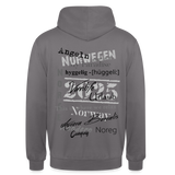 Klassischer UNISEX Hoodie 2025 - Mittelgrau