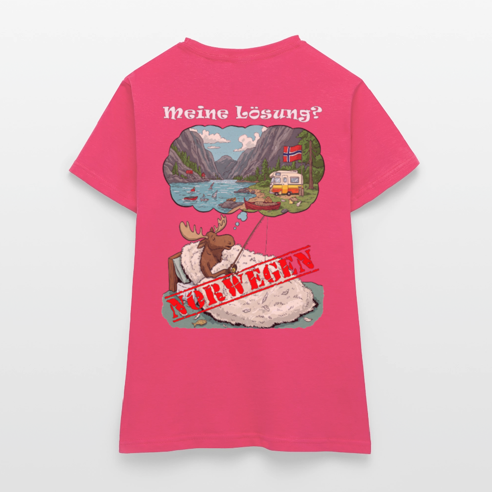 Frauen T-Shirt Meine Lösung - Azalea