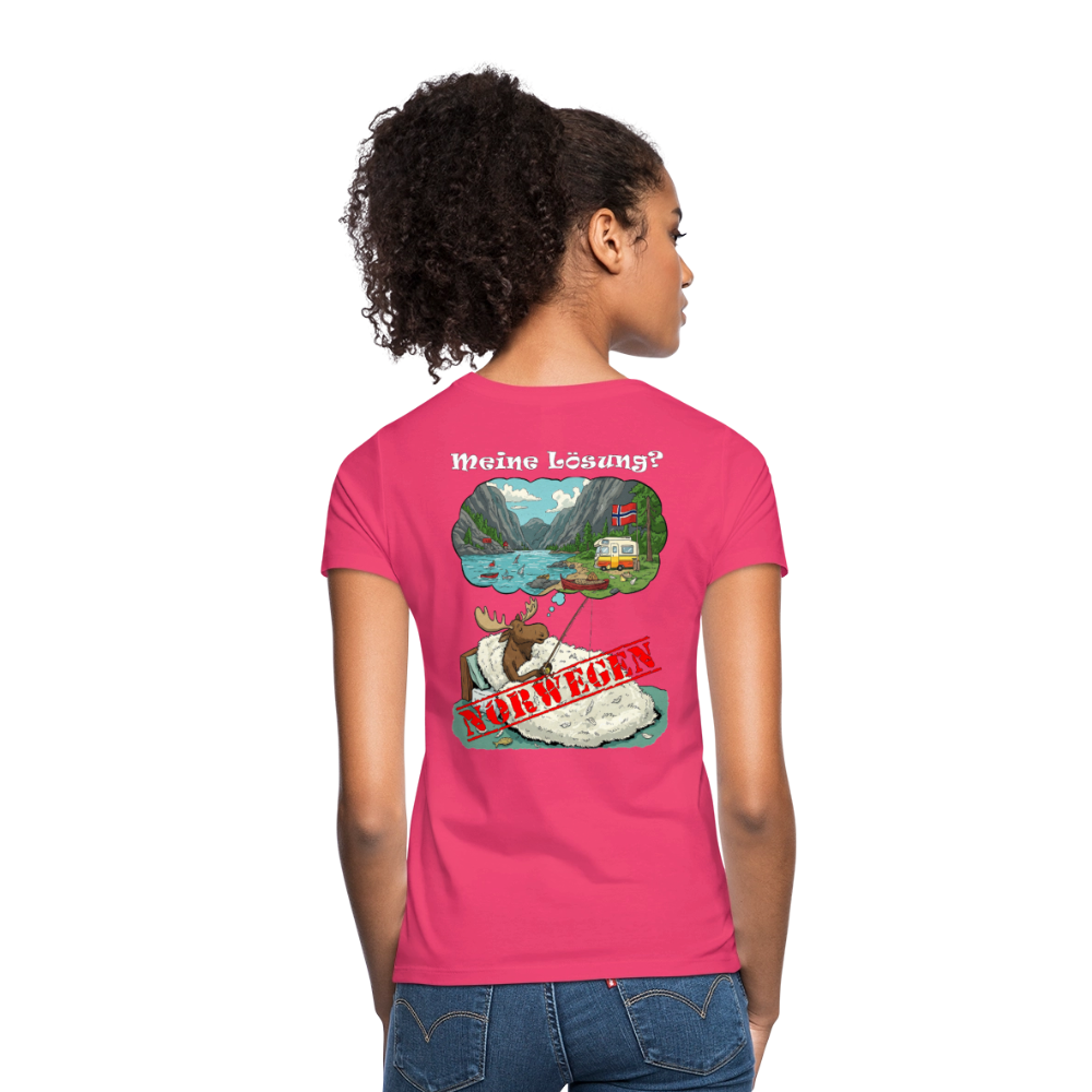 Frauen T-Shirt Meine Lösung - Azalea