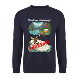 Unisex Pullover Meine Lösung - Navy