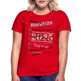Frauen HYGGELIG T-Shirt - Rot