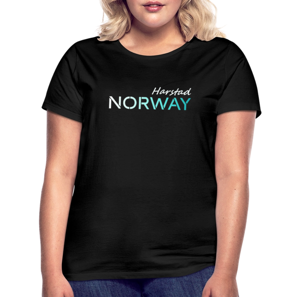 Frauen HARSTAD T-Shirt - Schwarz
