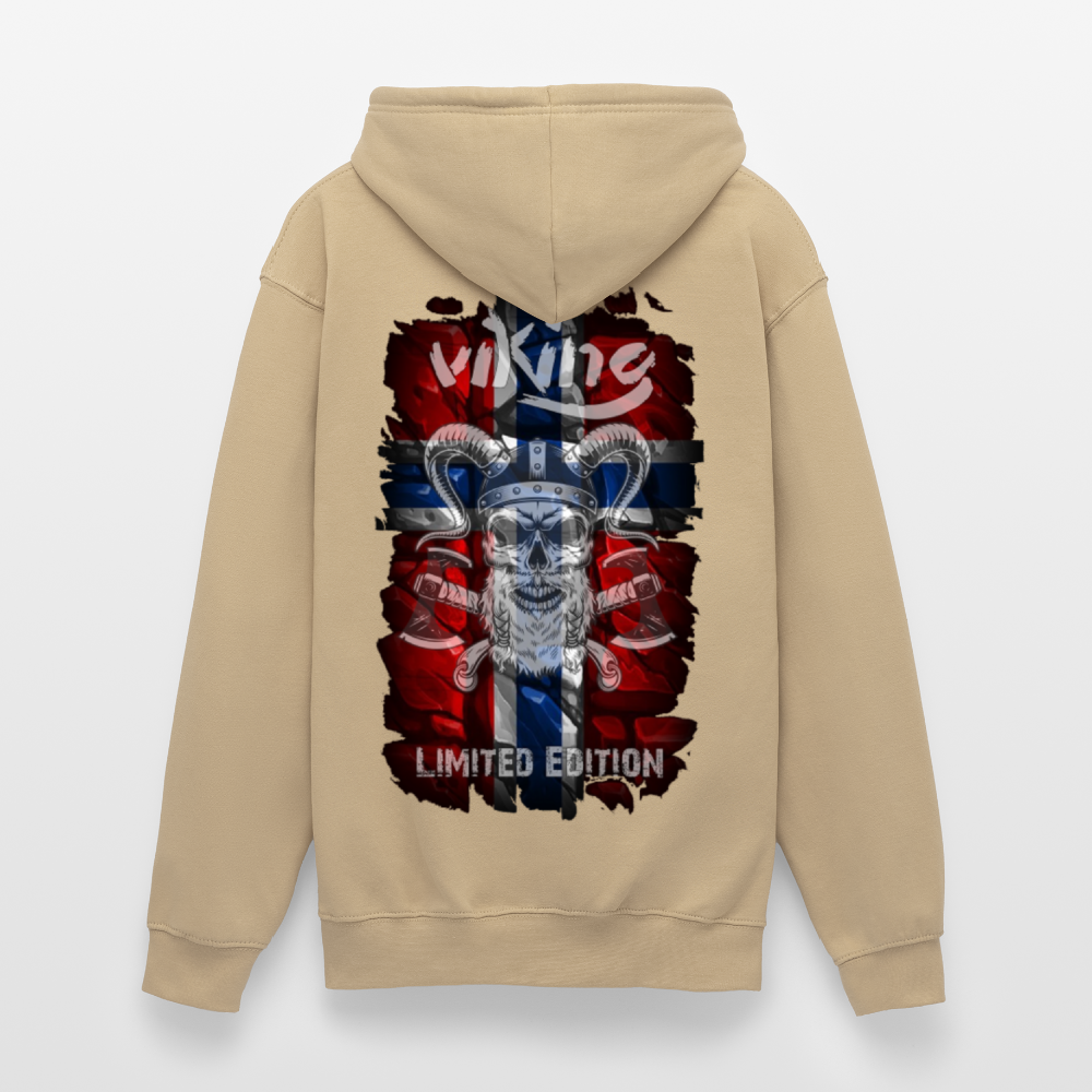 Unisex Hoodie Viking - Beige
