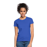 Frauen T-Shirt Meine Lösung - Royalblau