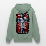 Unisex Hoodie Viking - Graugrün
