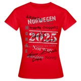 Frauen HYGGELIG T-Shirt - Rot