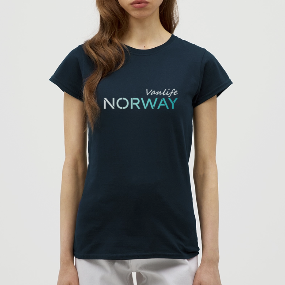 Frauen VANLIFE T-Shirt - Navy