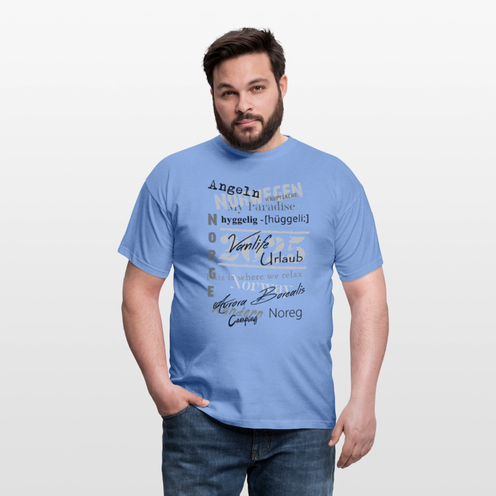 Männer T-Shirt HYGGELIG - carolina blue