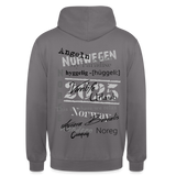 Klassischer UNISEX Hoodie 2025 - Mittelgrau