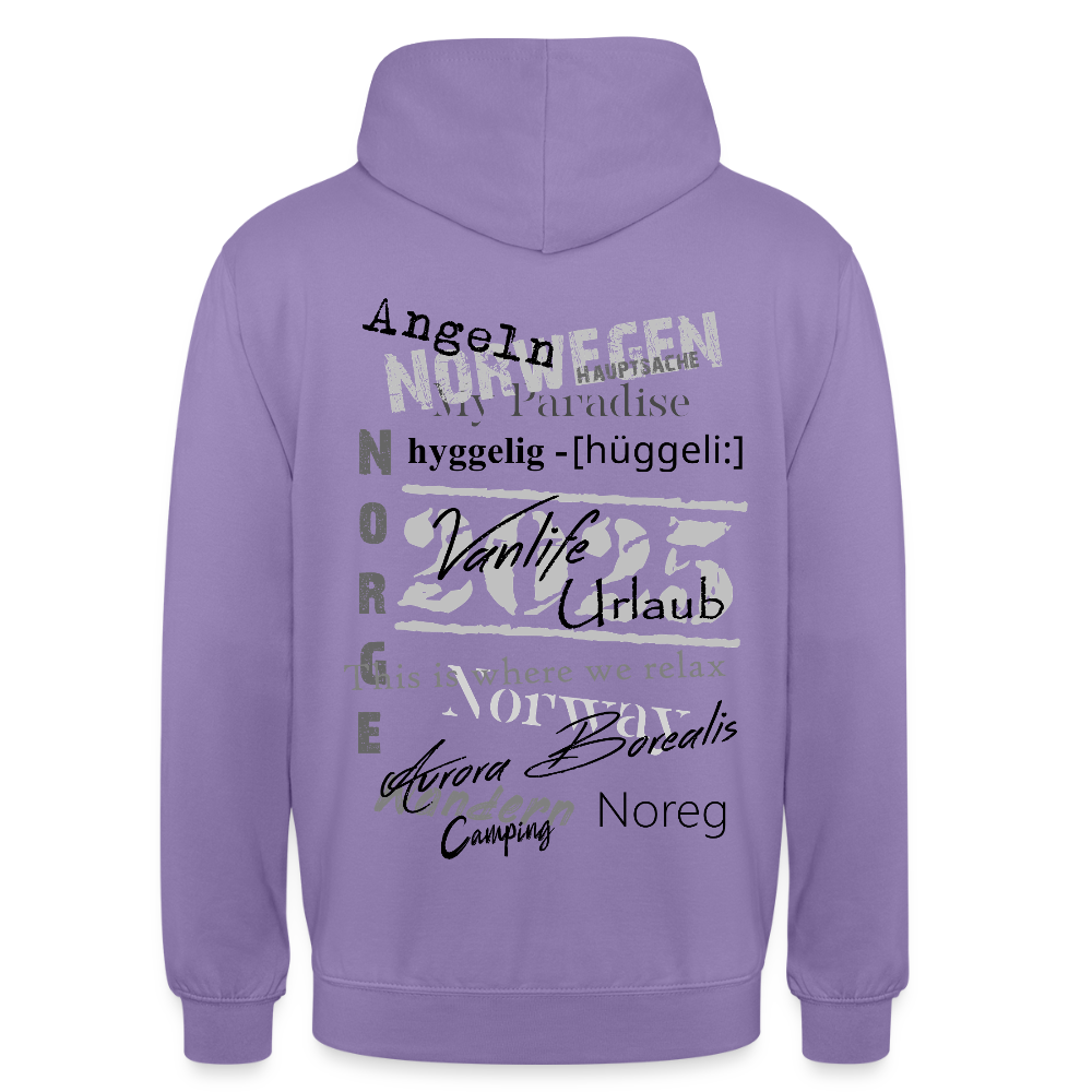 Klassischer UNISEX Hoodie 2025 - Lavendel
