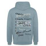 Klassischer UNISEX Hoodie 2025 - Nebelblau
