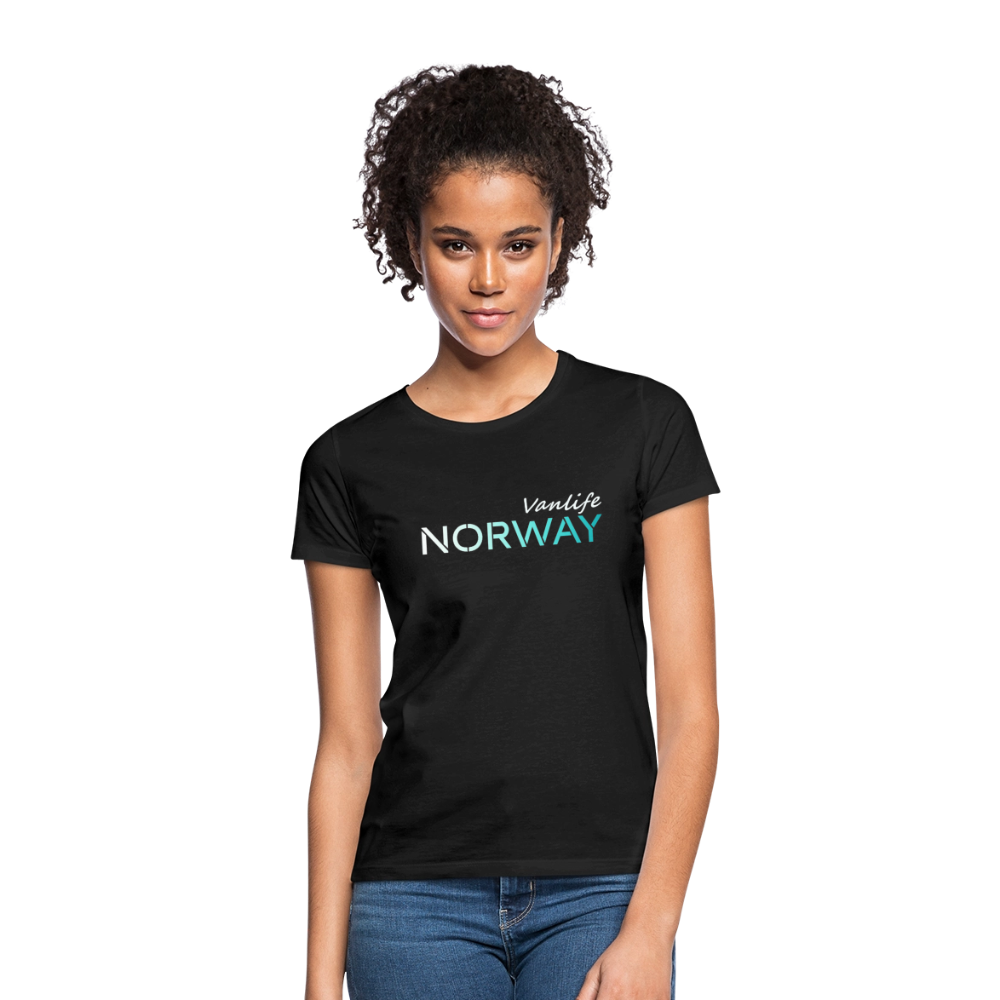 Frauen VANLIFE T-Shirt - Schwarz