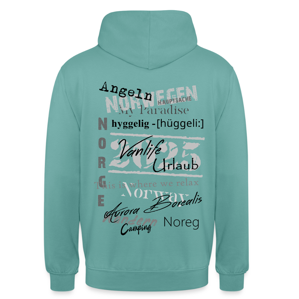 Klassischer UNISEX Hoodie 2025 - Pastelltürkis