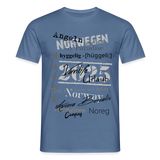 Männer T-Shirt HYGGELIG - Taubenblau 