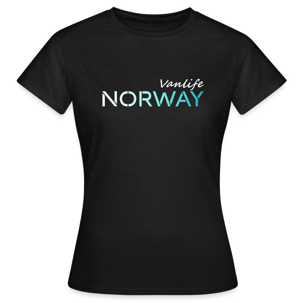 Frauen VANLIFE T-Shirt - Schwarz