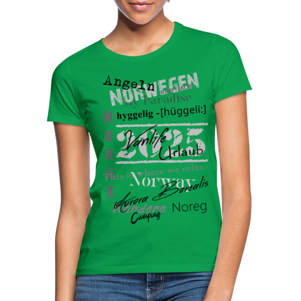 Frauen HYGGELIG T-Shirt - Kelly Green