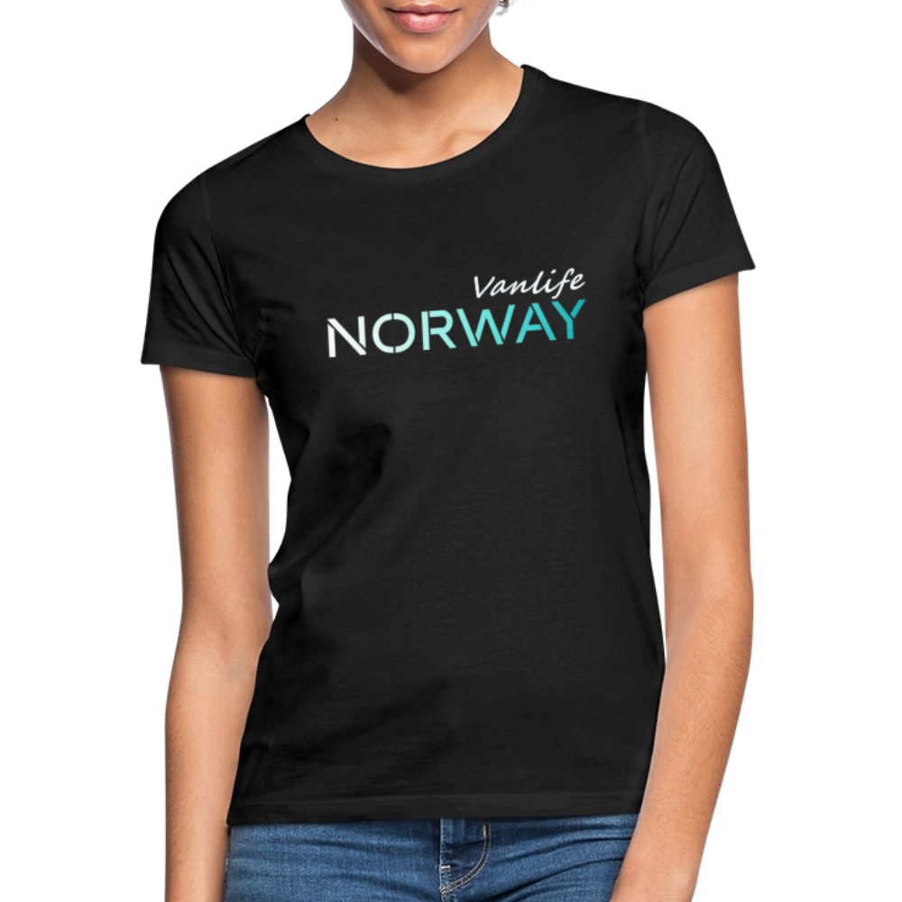 Frauen VANLIFE T-Shirt - Schwarz