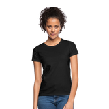 Frauen T-Shirt Meine Lösung - Schwarz