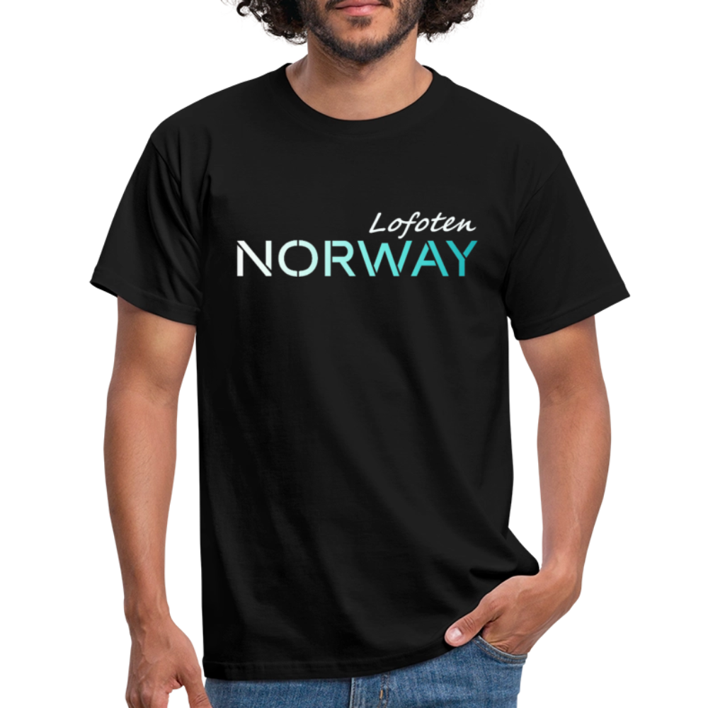 Männer T-Shirt - Schwarz