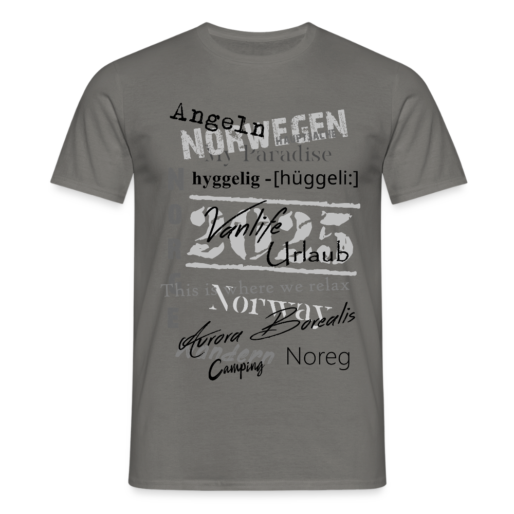 Männer T-Shirt HYGGELIG - Graphit