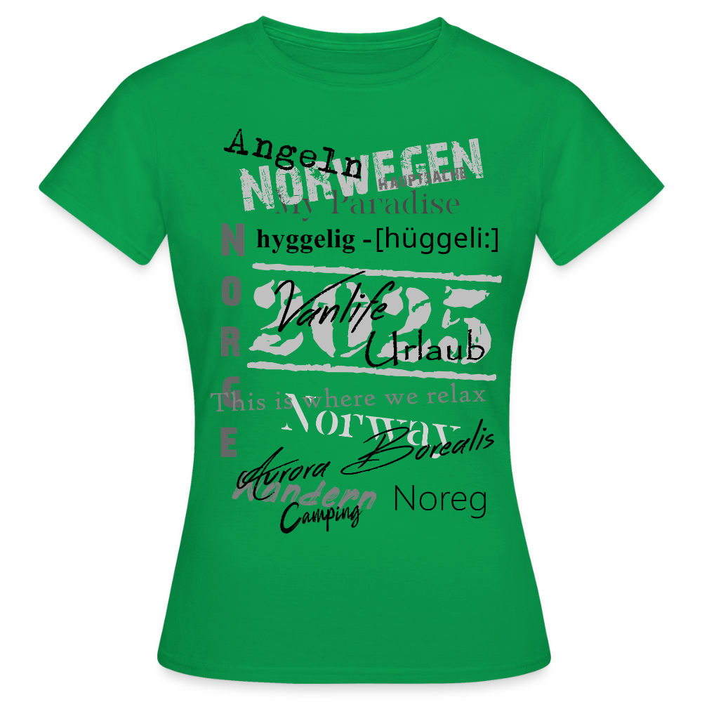 Frauen HYGGELIG T-Shirt - Kelly Green