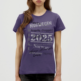 Frauen HYGGELIG T-Shirt - Dunkellila